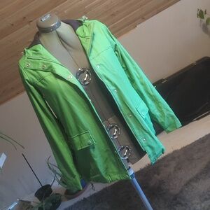 Lands End rain coat.